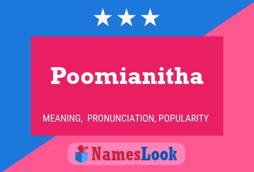 Poomianitha 名字海报