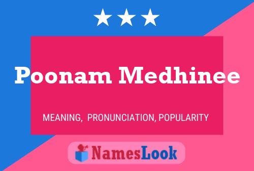 Poonam Medhinee 名字海报