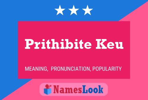 Prithibite Keu 名字海报