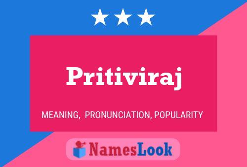 Pritiviraj 名字海报