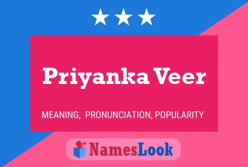 Priyanka Veer 名字海报