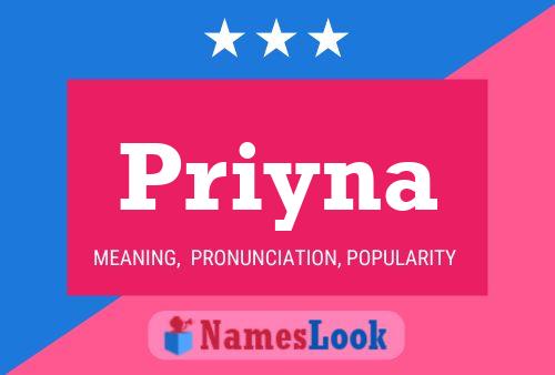 Priyna 名字海报