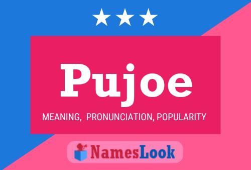 Pujoe 名字海报