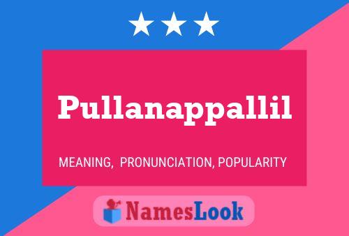 Pullanappallil 名字海报