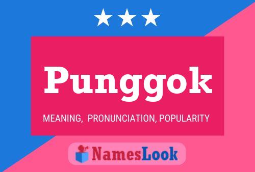 Punggok 名字海报