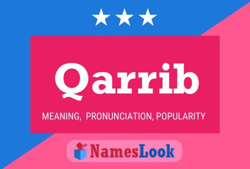 Qarrib 名字海报