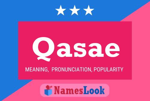 Qasae 名字海报