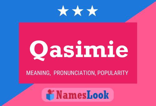 Qasimie 名字海报