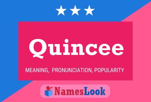 Quincee 名字海报