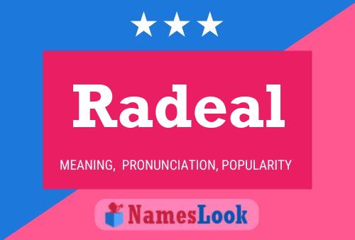 Radeal 名字海报