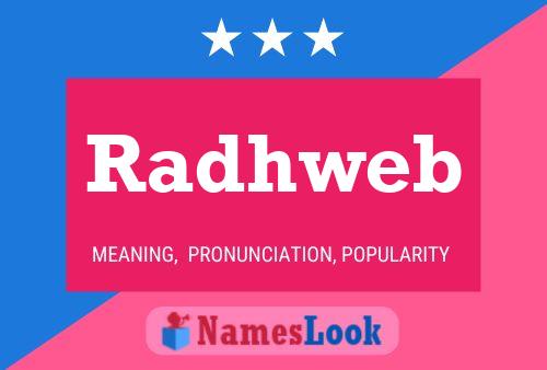 Radhweb 名字海报