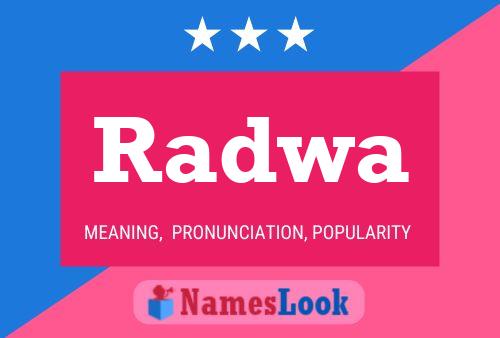 Radwa 名字海报