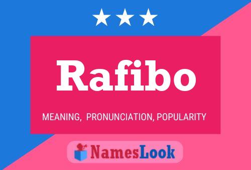 Rafibo 名字海报