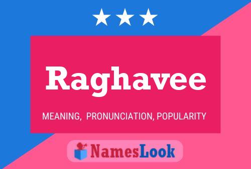 Raghavee 名字海报