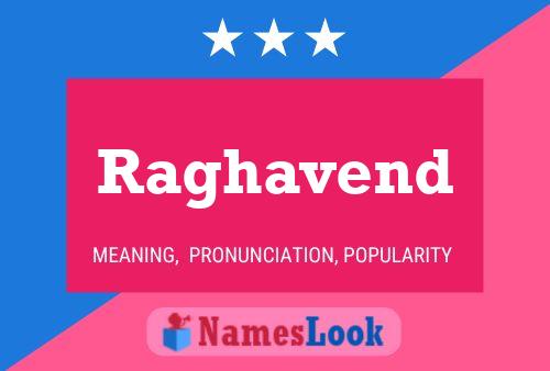 Raghavend 名字海报