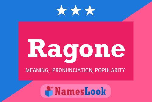 Ragone 名字海报