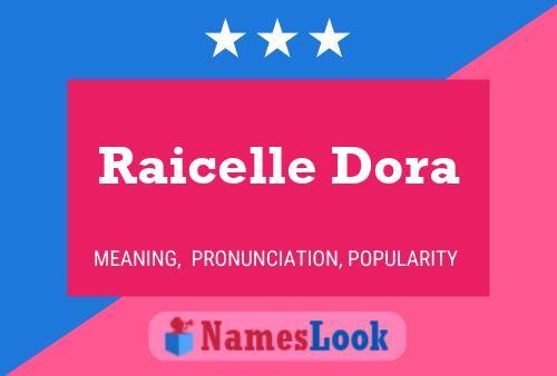 Raicelle Dora 名字海报