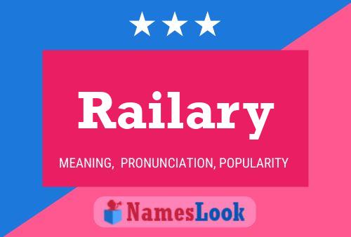 Railary 名字海报