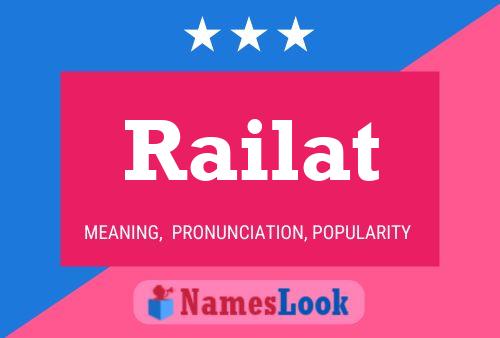 Railat 名字海报