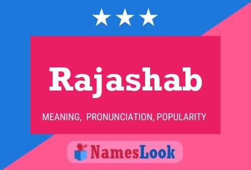 Rajashab 名字海报