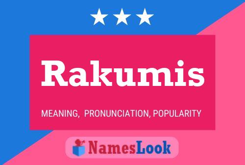 Rakumis 名字海报