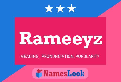 Rameeyz 名字海报