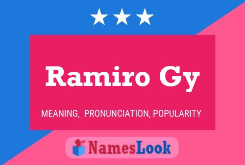 Ramiro Gy 名字海报