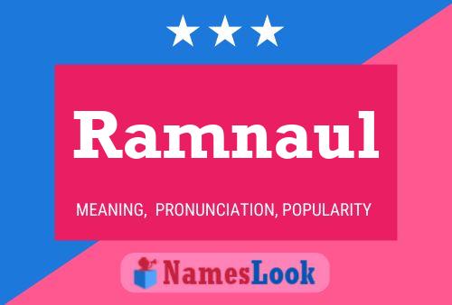 Ramnaul 名字海报