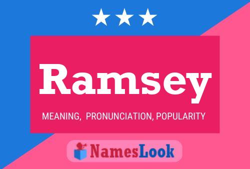 Ramsey 名字海报