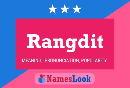 Rangdit 名字海报