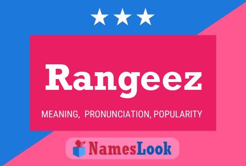 Rangeez 名字海报