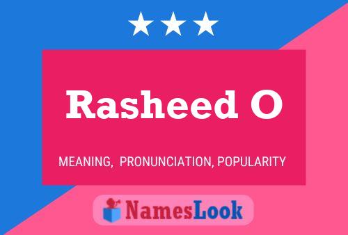 Rasheed O 名字海报