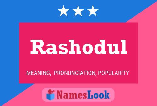 Rashodul 名字海报