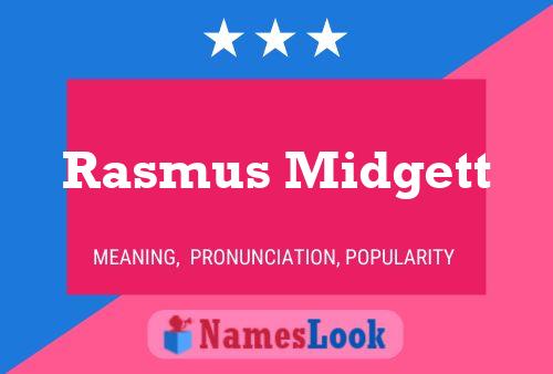 Rasmus Midgett 名字海报