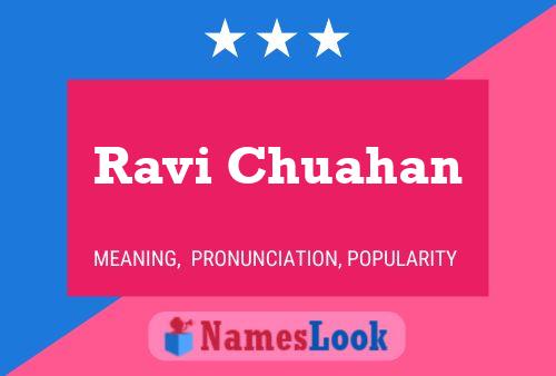 Ravi Chuahan 名字海报