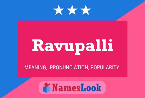 Ravupalli 名字海报