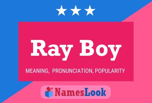 Ray Boy 名字海报