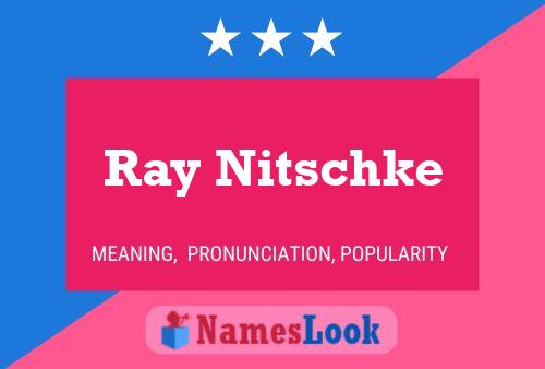 Ray Nitschke 名字海报