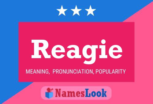 Reagie 名字海报