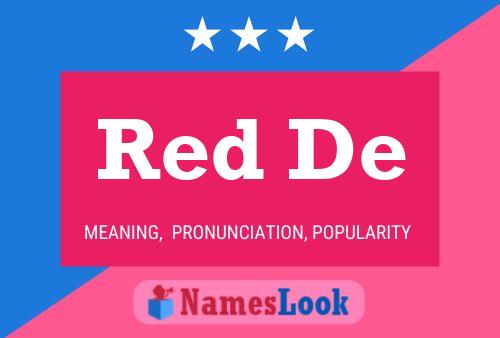 Red De 名字海报