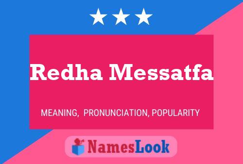 Redha Messatfa 名字海报