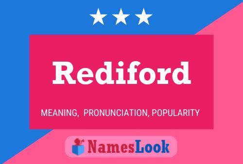 Rediford 名字海报