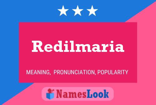 Redilmaria 名字海报