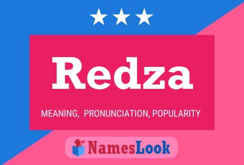 Redza 名字海报