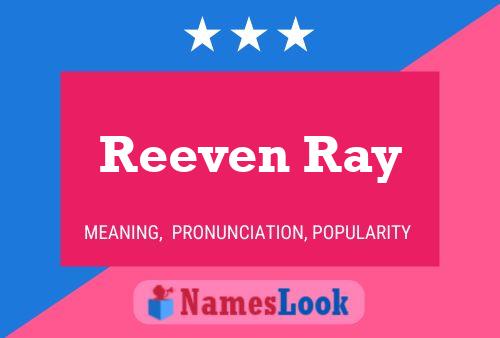 Reeven Ray 名字海报