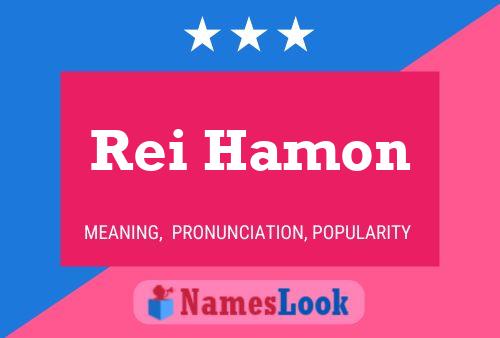 Rei Hamon 名字海报