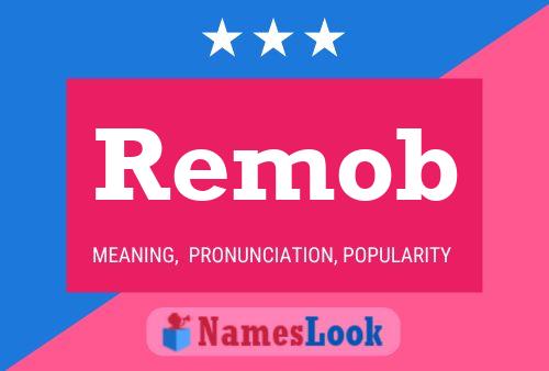 Remob 名字海报