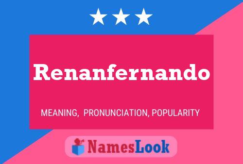 Renanfernando 名字海报