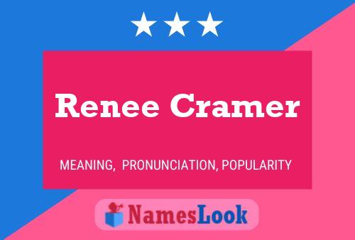 Renee Cramer 名字海报