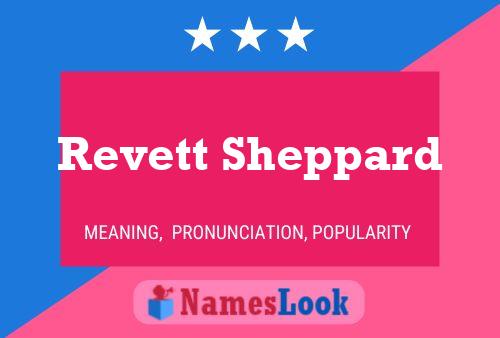 Revett Sheppard 名字海报